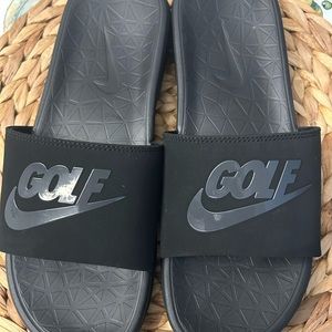 Men’s size 10 golf slide sandals